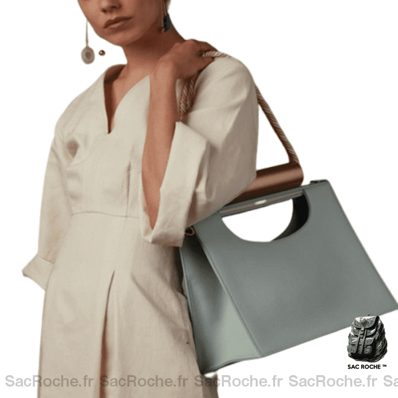 Sac À Main Mode Femme 2017 Bleu / 33X12X28Cm