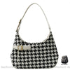 Sac À Main Noir Blanc Petit Sangles Blanches Sac Main Femme
