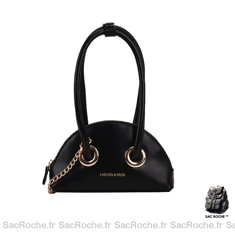 Sac À Main Noir Femme Noir / 20X12X6Cm Main Femme