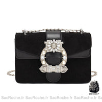 Sac à main noir pour femme - Sac Roche ™