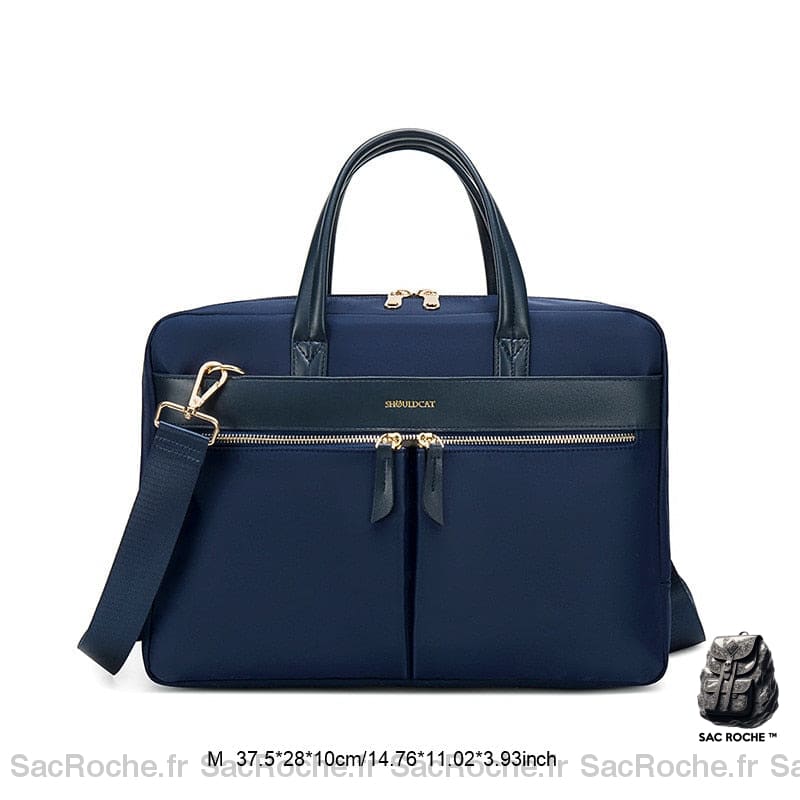 Sac À Main Pc Femme Bleu Foncé À