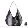 Sac À Main Peau De Serpent Femme Noir
