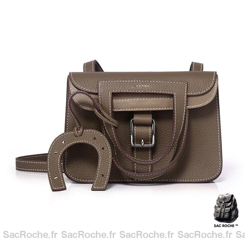 Sac À Main Rabat Femme Kaki / 21X6X15Cm Main Femme