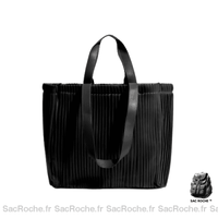 Sac à main résistant pour cours - modèle Noir - Sac Roche ™