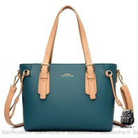 Sac à main rigide femme - modèle Bleu - Sac Roche ™