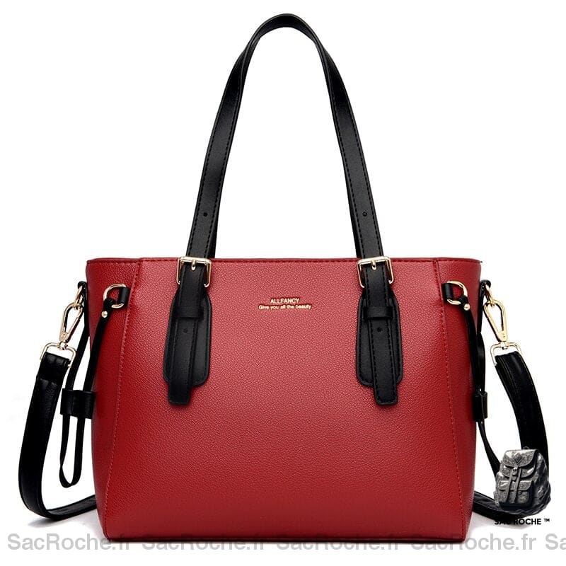 Sac À Main Rigide Femme Rouge Main Femme