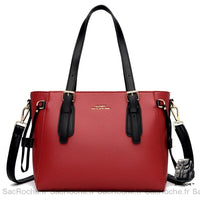Sac à main rigide femme - modèle Rouge - Sac Roche ™
