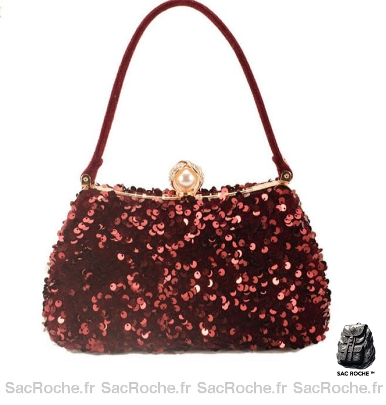 Sac À Main Sequins Femme Main Femme