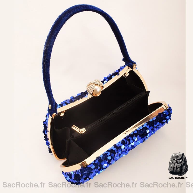 Sac À Main Sequins Femme Main Femme