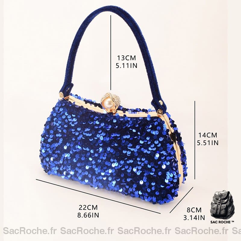 Sac À Main Sequins Femme Main Femme