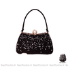 Sac À Main Sequins Femme Noir / 22X8X14Cm Main Femme