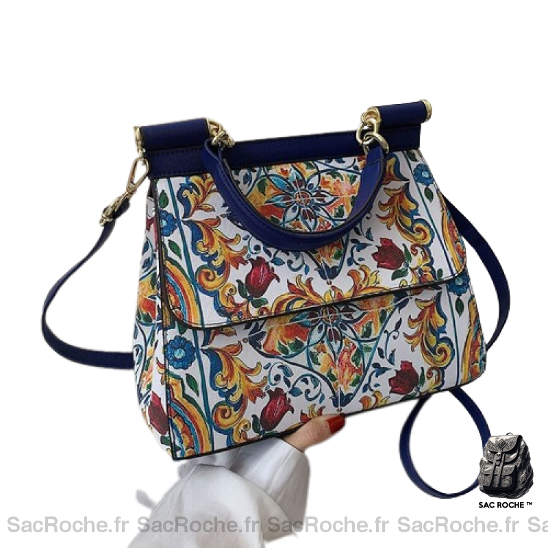 Sac À Main Tendance Coloré Femme 2019 Blue Shoulder Bags Main Femme