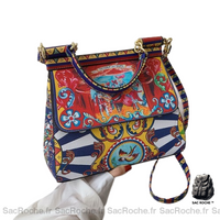 Sac à main tendance coloré femme 2019 - modèle Red Women Handbags - Sac Roche ™