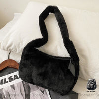 Sac à main tendance femme - modèle Noir / 23x6x14cm - Sac Roche ™