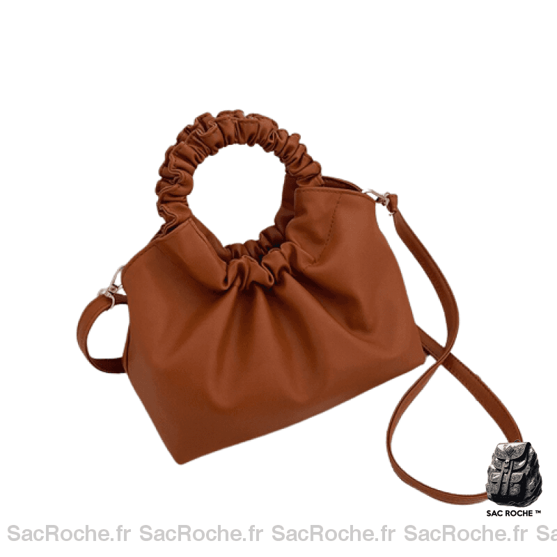 Sac À Main Tendance Printemps Été Femme Marron / 24X21Cm Main Femme