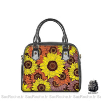 Sac à main tournesol petite taille - modèle Orange - Sac Roche ™