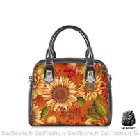 Sac à main tournesol petite taille - modèle Rouge - Sac Roche ™
