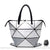 Sac à main triangle femme luxe - modèle Argenté - Sac Roche ™
