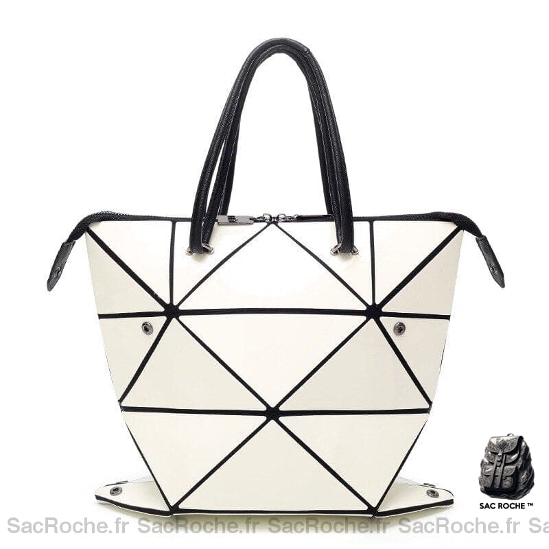 Sac À Main Triangle Femme Luxe Blanc Main Femme