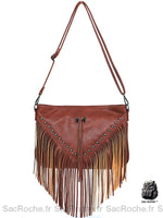 Sac à main vegan femme - modèle Marron - Sac Roche ™