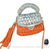 Sac à Mains Femme Tressé Bohème - modèle Orange / 22 x 5 x 15cm - Sac Roche ™