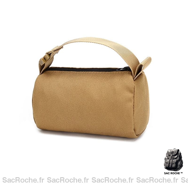 Sac À Mains Kaki Chic Kaki / 16X9X6Cm Main Femme