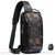 Sac Antivol Bandoulière Homme Sécurisé - modèle Camouflage - Sac Roche ™