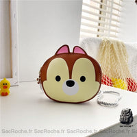 Sac bandoulière animal mignon - modèle Marron - Sac Roche ™