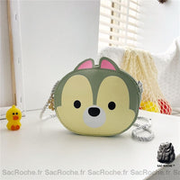 Sac bandoulière animal mignon - modèle Vert - Sac Roche ™