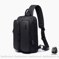 Sac Bandoulière Bange Acapulco Noir Sacoche Homme