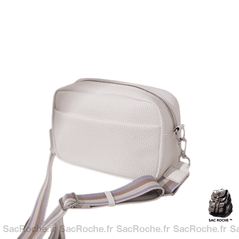 Sac Bandoulière Blanc Femme