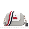Sac Bandoulière Cerise - Petit Gris Sac À Main Femme