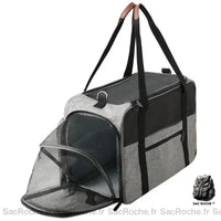 Sac Bandoulière Chat Confortable Gris Sac À Dos