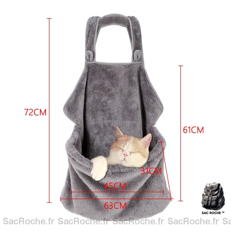 Sac Bandoulière Chat Hiver Transport À Dos Animaux