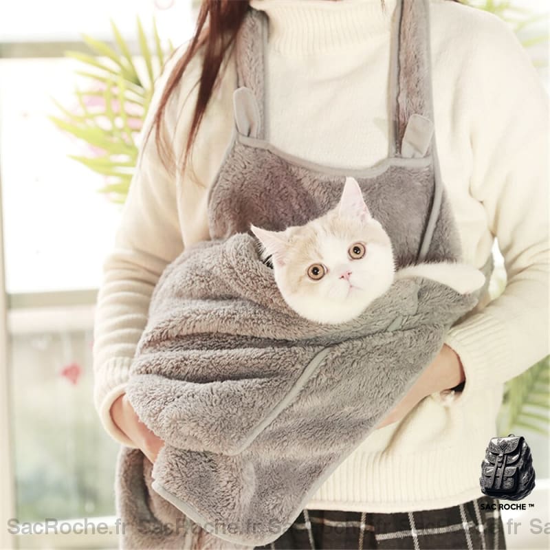 Sac Bandoulière Chat Hiver Transport À Dos Animaux