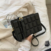 Sac Bandoulière Chocolat Petit - modèle Chocolat Noir - Sac Roche ™