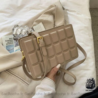 Sac Bandoulière Chocolat Petit - modèle Chocolat Praline - Sac Roche ™