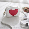 Sac Bandoulière Cur Petit & Mignon Blanc Sac À Main Femme