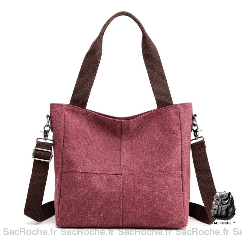 Sac Bandoulière Cours Rose À Main Pour Les