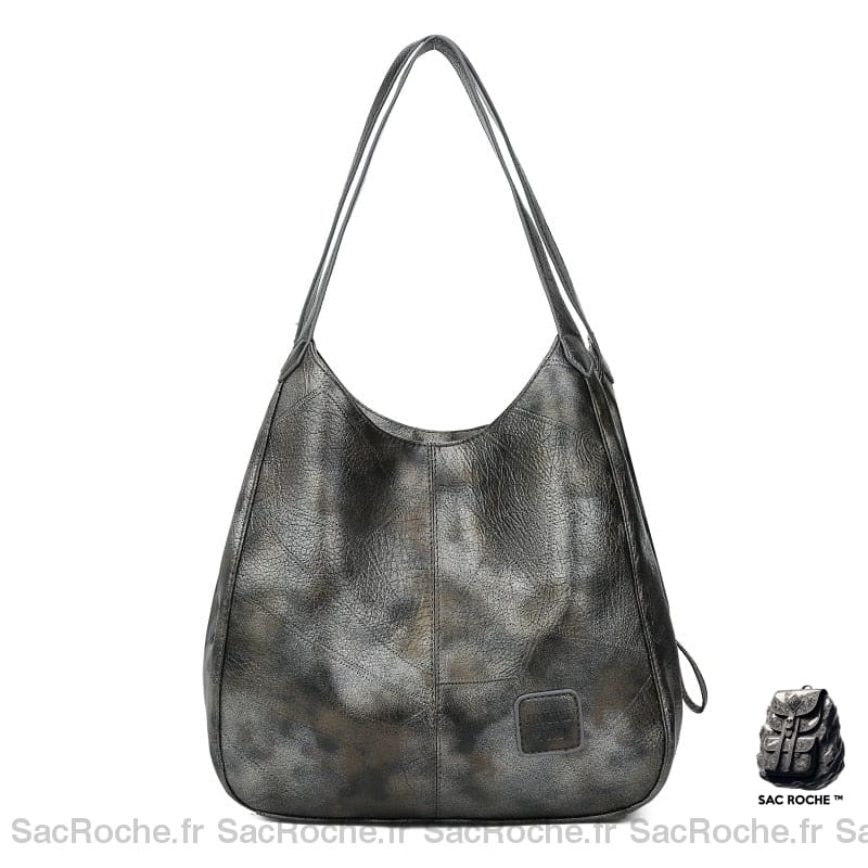 Sac Bandoulière Cuir Femme Petit Gris Petit Sac À Main