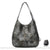 Sac bandoulière cuir femme petit - modèle Gris - Sac Roche ™