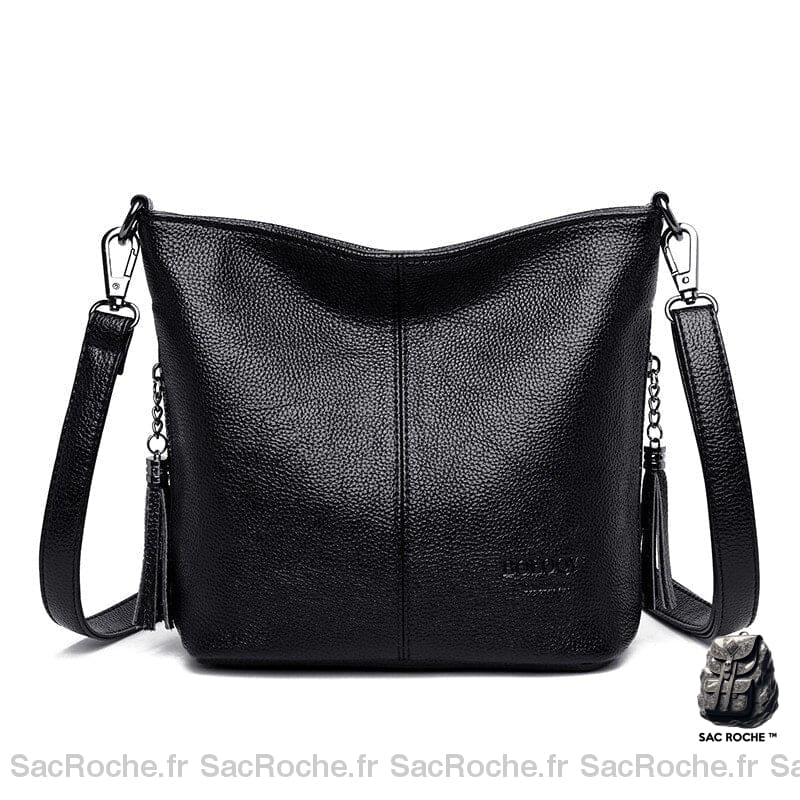 Sac Bandoulière Cuir Femme Petit Noir À Main Femme