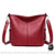 Sac bandoulière cuir femme petit - modèle Rouge - Sac Roche ™