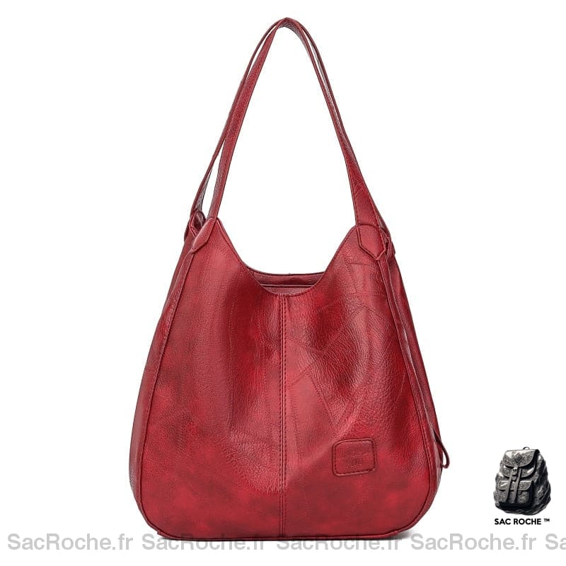 Sac Bandoulière Cuir Femme Petit Rouge Petit Sac À Main