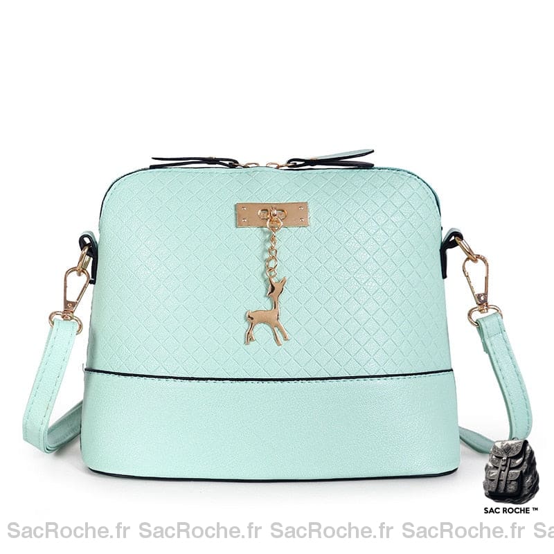 Sac Bandoulière Cuir Femme Petit Vert Sac À Main Femme