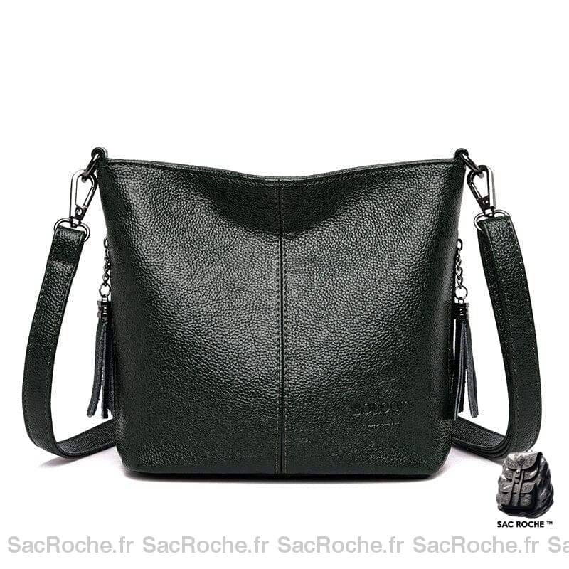 Sac Bandoulière Cuir Femme Petit Vert À Main Femme
