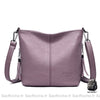 Sac Bandoulière Cuir Femme Petit Violet À Main Femme