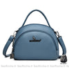 Sac Bandoulière Cuir Femme Souple Bleu