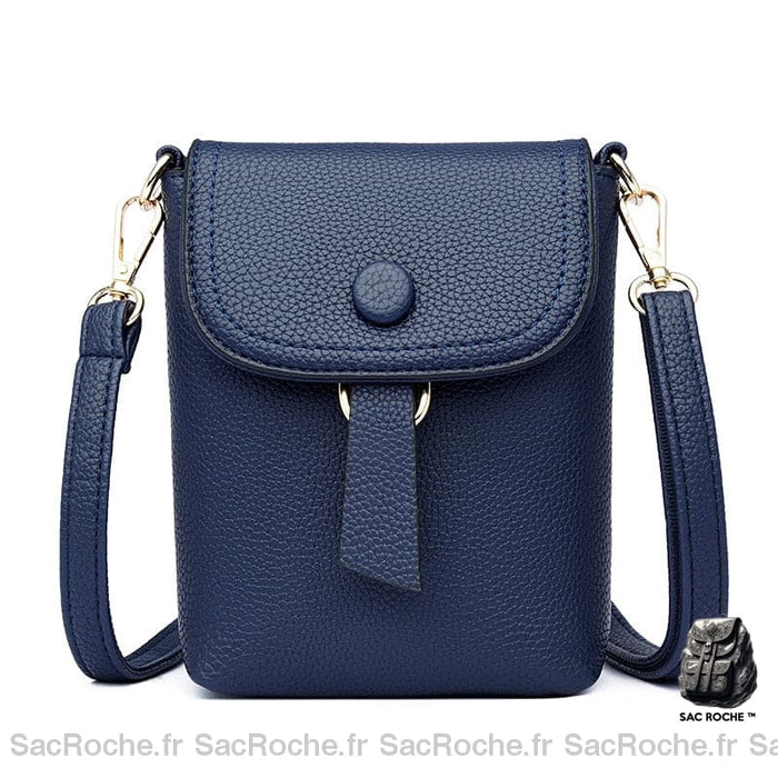 Sac Bandoulière Épaisse Femme Bleu