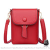 Sac Bandoulière Épaisse Femme Rouge